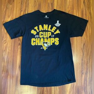 Pittsburgh Penguins Hockey Stanley Cup Champs 2017 T-Shirt